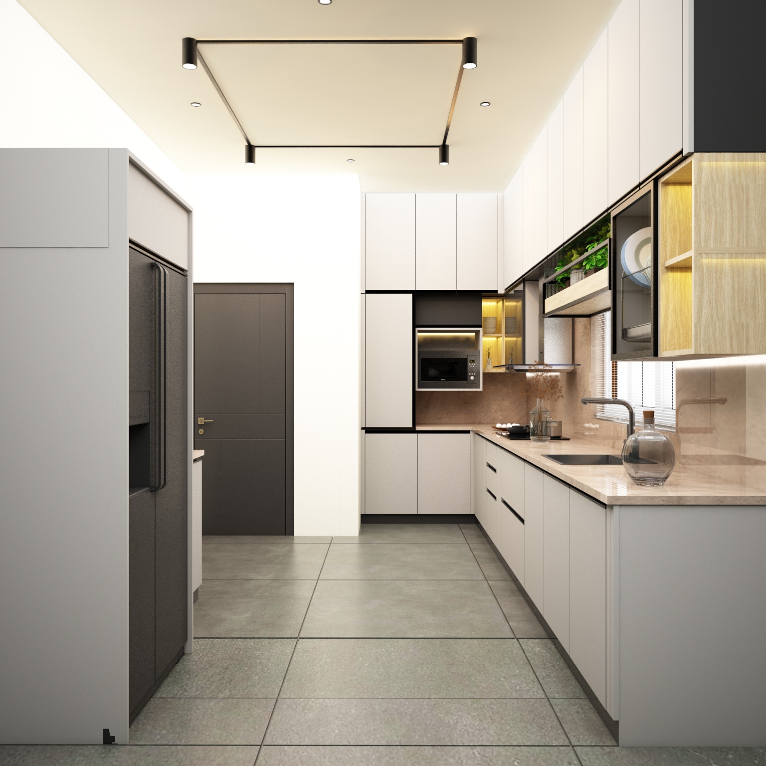 Integrated Kitchen Storage
